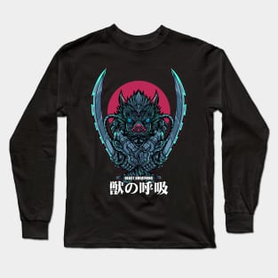 Inosuke Demon Slayer Long Sleeve T-Shirt